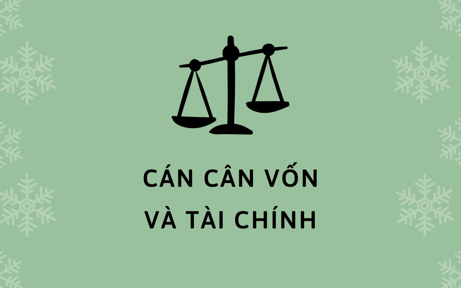 Mối liên hệ giữa cán cân vốn và cán cân tài chính trong cấu trúc chung
